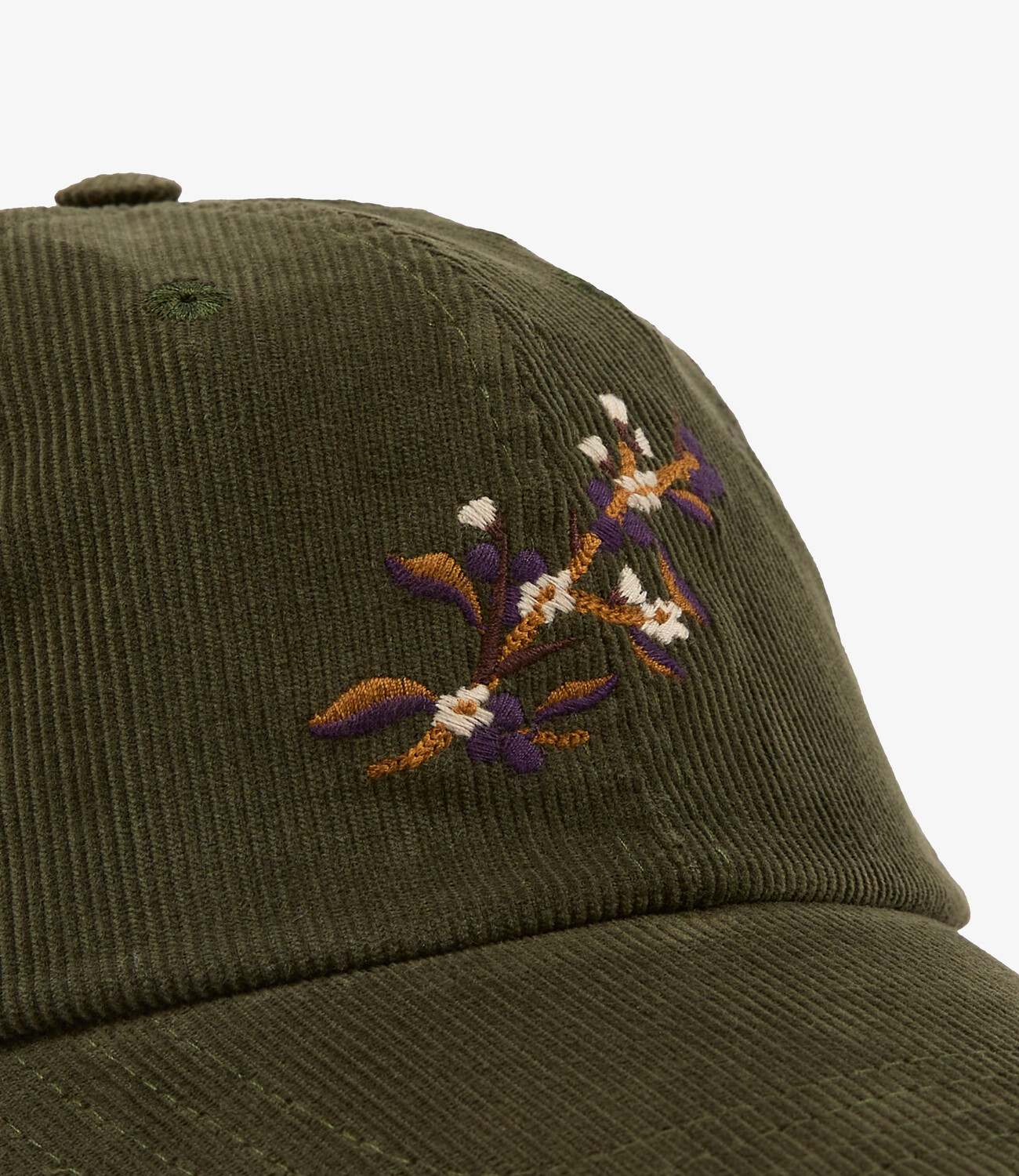 Blackthron Needlecord Baseball Cap - Olive