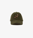 Drake's Blackthron Needlecord Baseball Cap - Olive