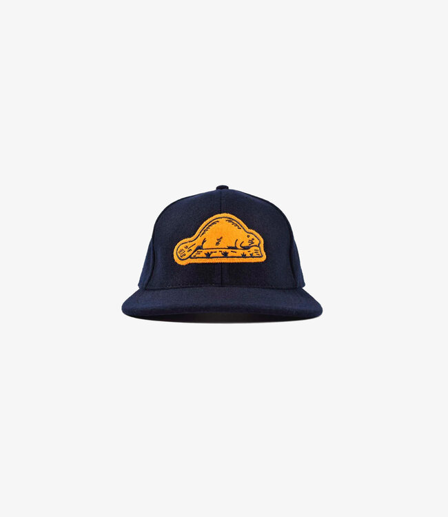 Dehen 1920 Baseball Hat Beaver Wool - Dark Navy
