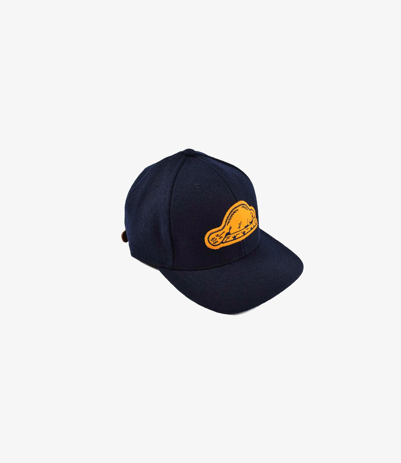 Baseball Hat Beaver Wool - Dark Navy