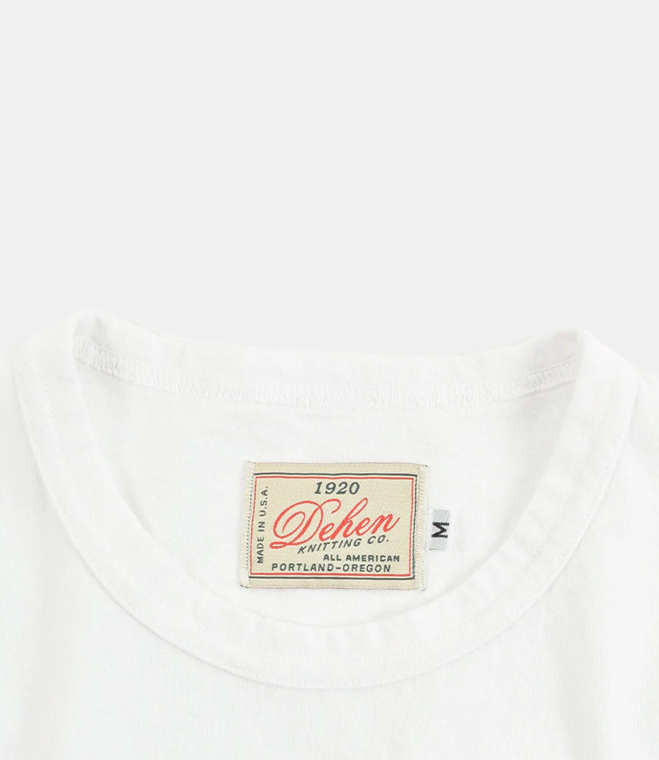 Heavy Duty Long Sleeve Tee Single Pocket - White