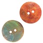 Mother of Pearl Buttons Peach x5 Various Sizes