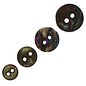 Mother of Pearl Buttons Brown x5 Various Sizes