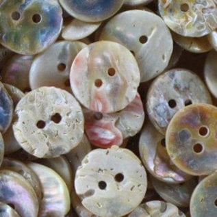 Mother of Pearl Buttons White x5