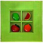 4 Way Fruit Picture Asst 15x15cm