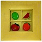 4 Way Fruit Picture Asst 15x15cm