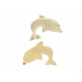 Wooden Dolphin jump.