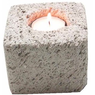 Pumice Square Tealight