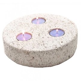 Pumice Candle Holder