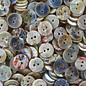 Mother of Pearl Buttons - White - 18mm