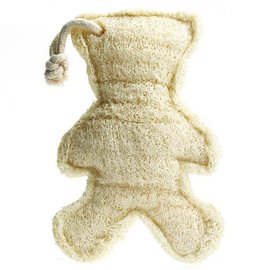 Loofah Bear on a Rope