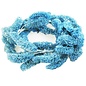 17.5cm Blue Loofah Wreath