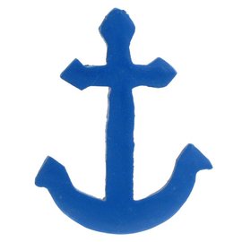 Painted Ship Anchor 8cm Flatback