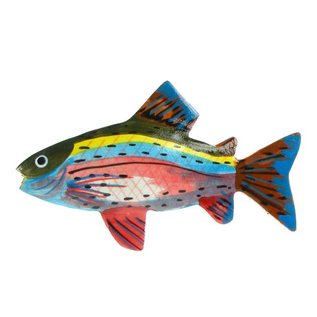 Painted Fish Shapes 5cm Flatback