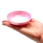 Round Pink Capiz Dish 9.5cm