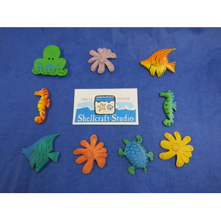 SEAURCO Sea creature 3d Sand Picture