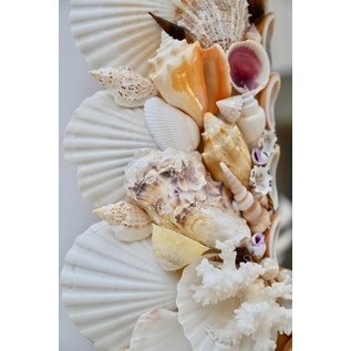 SEAURCO Large Assorted Shell Mirror