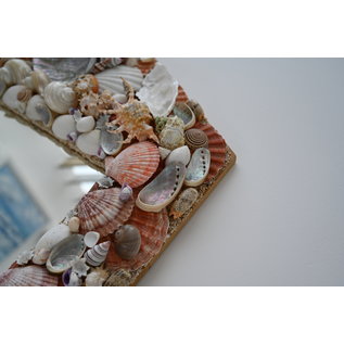 SEAURCO Large Assorted Shell Mirror