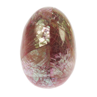 SEAURCO Mother of Pearl Seashell Easter Egg - Assorted Colours
