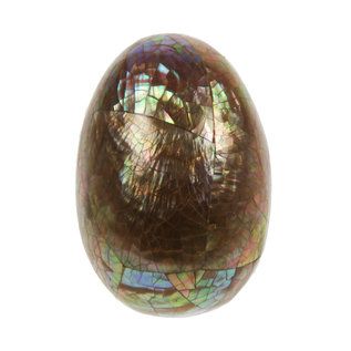 SEAURCO Mother of Pearl Seashell Easter Egg - Assorted Colours