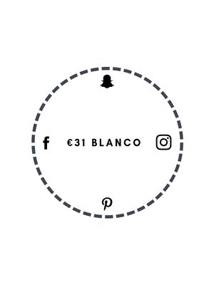Blanco €31 Blanco €31
