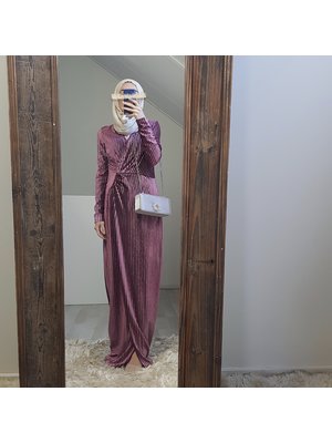 Feestjurk tuscany magenta