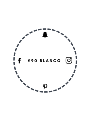 Blanco €90 Blanco €90