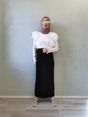 stretch rok noto zwart