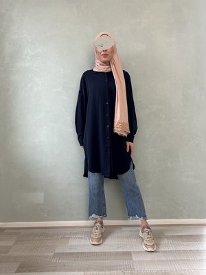 basic blouse alassio navy basic blouse alassio navy