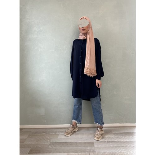 basic blouse alassio navy basic blouse alassio navy