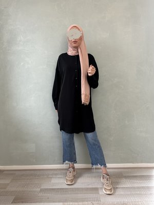 basic blouse alassio black basic blouse alassio black