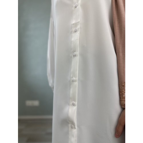 basic blouse alassio white basic blouse alassio white