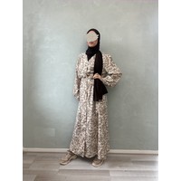 dress roanna floral beige