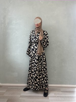 dress roanna leopard black dress roanna leopard black