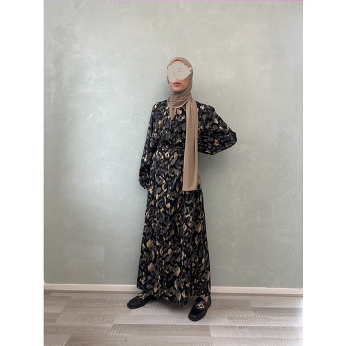 dress roanna aquarell black dress roanna aquarell black