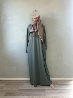 oversized abaya dozza turq green oversized abaya dozza turq green