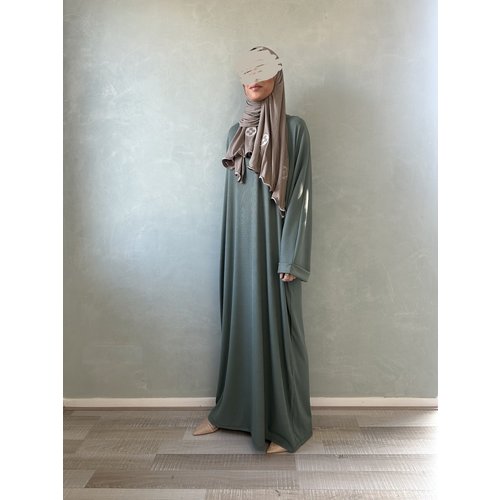 oversized abaya dozza turq green oversized abaya dozza turq green