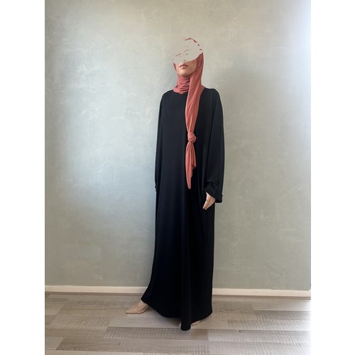 oversized abaya dozza black oversized abaya dozza black