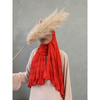 cotton jersey hijab abu fire orange