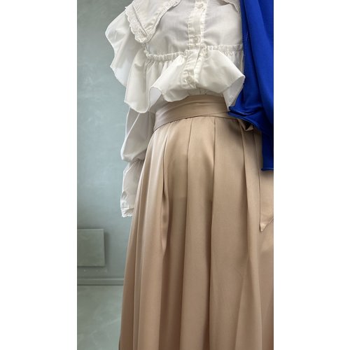 satin maxi skirt druento beige satin maxi skirt druento beige