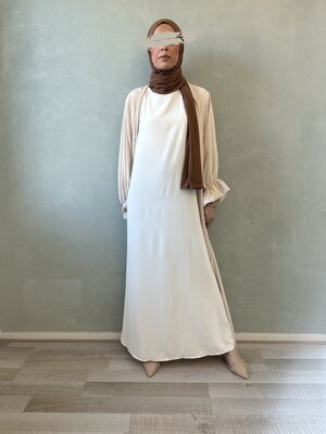 under dress / onderjurk white under dress / onderjurk white
