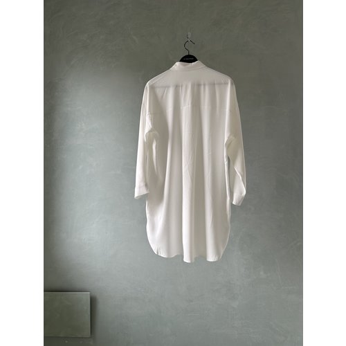 basic blouse alassio white basic blouse alassio white