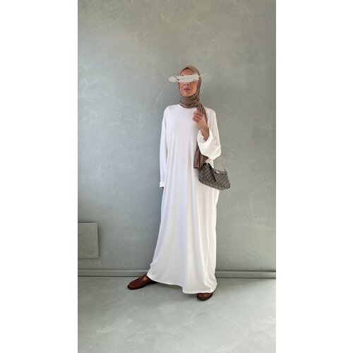 oversized abaya dozza white oversized abaya dozza white