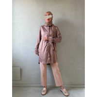 feather blouse tropia brown