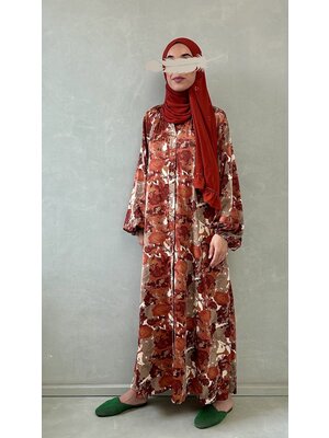 Maxi blouse lana brown Maxi blouse lana brown