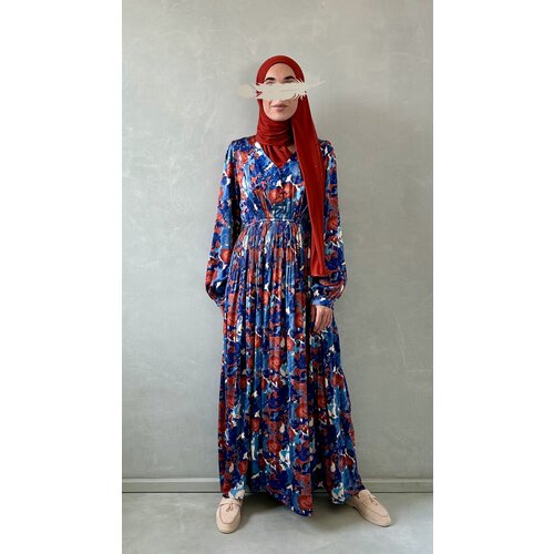 maxi plisse dress fossano blue maxi plisse dress fossano blue