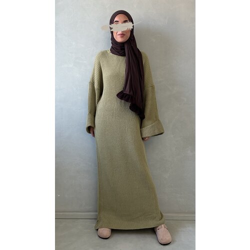 knitted dress diano green knitted dress diano green