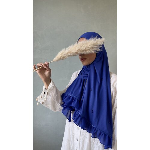 cotton jersey hijab ajman royal blue cotton jersey hijab ajman royal blue