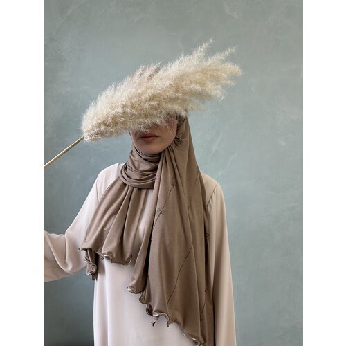 cotton jersey hijab dubai cappucino cotton jersey hijab dubai cappucino
