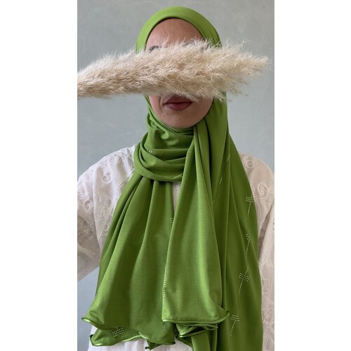 cotton jersey hijab dubai green cotton jersey hijab dubai green
